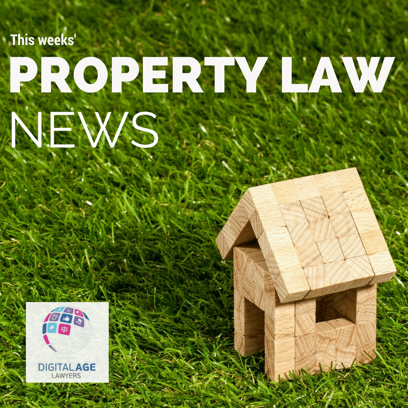 Property Law News 17th April