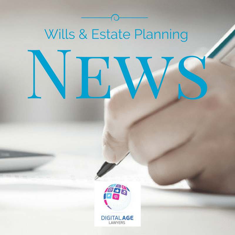 Wills & Estate Planning News 29th March